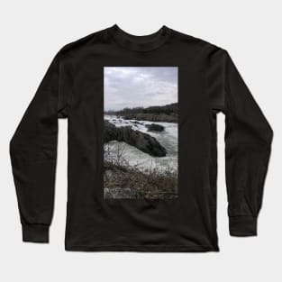 Great Falls in Fall Long Sleeve T-Shirt